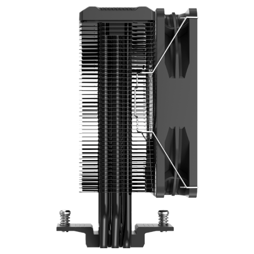 Вентилятор для процессора PCCooler PALADIN EX300S RGB TDP 180W 115X/1200/1700/1851/AM4/AM5 Черный
