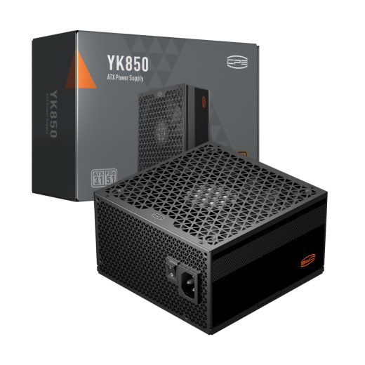 Блок питания PCCooler  850W, YK850, Non Modular, 80+ BRONZE, ≥86.5%, Fan 135mm, Черный, P5-YK850-B1F