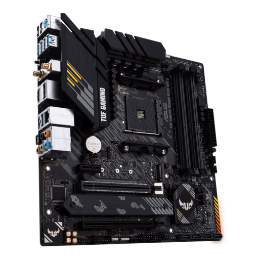 Материнская плата ASUS TUF GAMING B550M-PLUS WIFI II AM4 4xDDR4 4xSATA3 RAID 2xM.2 HDMI DP mATX