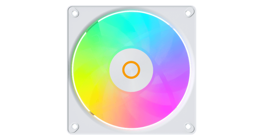 Вентилятор для корпуса Ocypus Gamma F12 Elite WH ARGB REVERSE BLADE 3-IN-1 3x(120x120x25mm) Белый