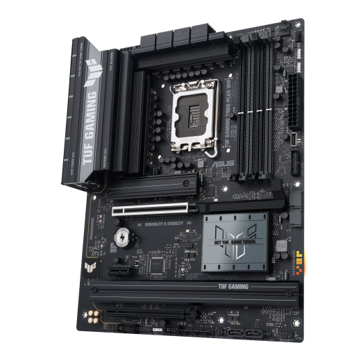 Материнская плата ASUS TUF GAMING B860-PLUS WIFI, LGA1851 B860 4xDDR5 4xSATA 3xM.2 HDMI DP ATX