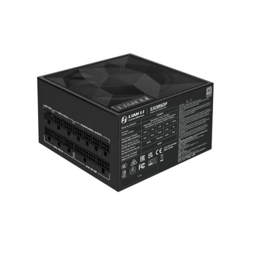 Блок питания Lian Li  850W, SX0850P, Full Modular, 80+PLATINUM, КПД 94%, Черный, G9P.SX0850P.B000.EU