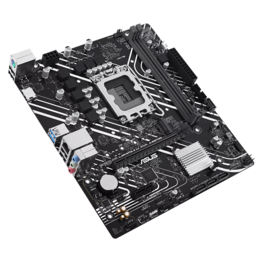 Материнская плата ASUS PRIME  H610M-K D4 ARGB, LGA1700 2xDDR4 4xSATA3 M.2 1xHDMI 2xARGB mATX
