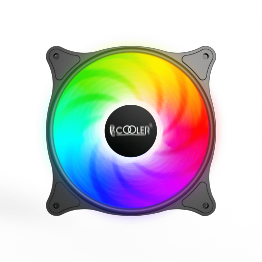 Вентилятор для корпуса PCCooler FX 120 ARGB BK 1x(120x120x25mm) 1000-2000 RPM 52,79CFM Black