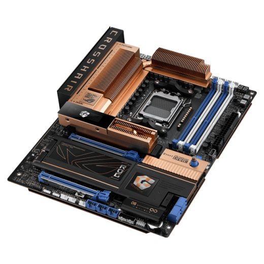 Материнская плата ASUS ROG CROSSHAIR 2006 AM5 X870E 4xDDR5 4xSATA RAID 5xM.2 1xHDMI 2xUSB4 TypeC ATX