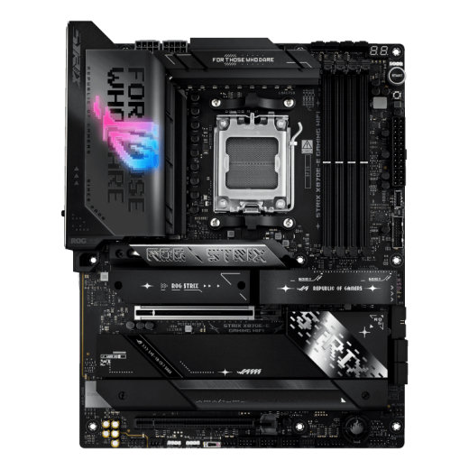Материнская плата ASUS ROG STRIX X870E-E GAMING WIFI AM5 4xDDR5 4xSATA 5xM.2 HDMI HDMI USB-C ATX