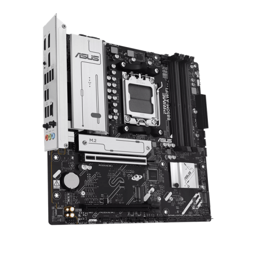 Материнская плата ASUS PRIME B850M-A WIFI, AM5 4xDDR5 4xSATA3 RAID 3xM.2 1хHDMI 2хDP mATX