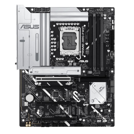 Материнская плата ASUS PRIME Z890-P WIFI, LGA1851 Z890 4xDDR5 4xSATA3 4xM.2 HDMI DP USB-C ATX