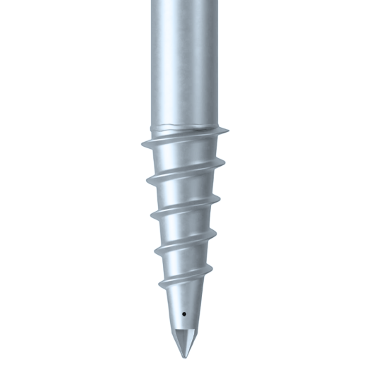 Свая спиральная 159х5 - 1м (покрытие - горячее цинкование)