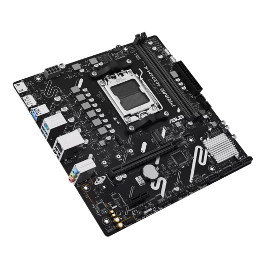 Материнская плата ASUS PRIME A620AM-K AMD A620A AM5 2xDDR5 4xSATA3 RAID M.2 HDMI DP mATX