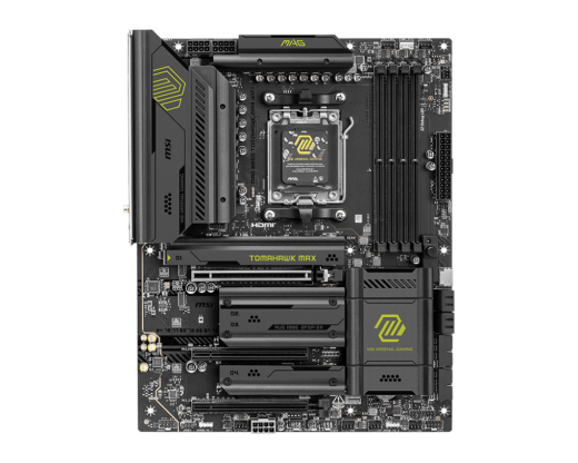 Материнская плата MSI MAG B850 TOMAHAWK MAX WIFI AM5 4xDDR5 4xSATA3 RAID 4xM.2 HDMI 3xType-C ATX