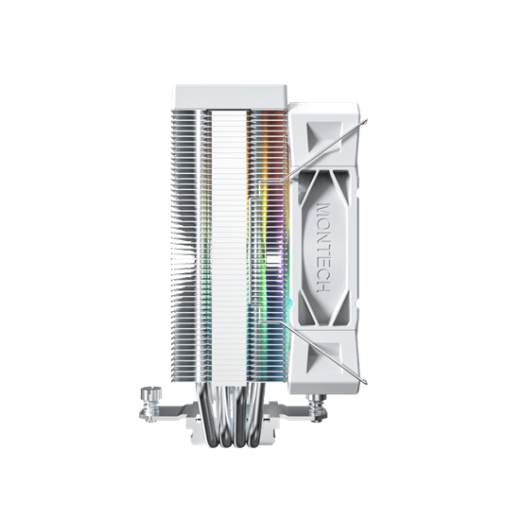 Вентилятор для процессора Montech NX400 ARGB (W) TDP 220W 4-pin 1851/1700/1200/115X/AM5/AM4 White