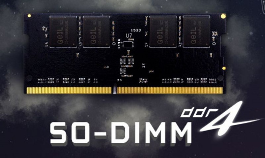 Оперативная память для ноутбука 16Gb GEIL DDR4 2400Hz SO-DIMM PC4-19200 17-17-17-39 GS416GB2400C17S