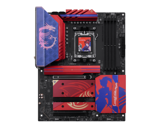 Материнская плата MSI B850 MLG EDITION AM5 4xDDR5 4xSATA3 RAID 4xM.2 HDMI 3xType-C ATX