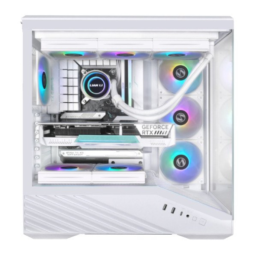 Корпус Lian Li Vector V100RW E-ATX/ATX/mATX/ITX G99.V100RW.01 2xUSB3.0, USB3.1, Type-C White