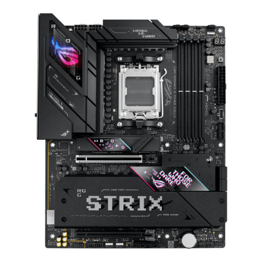 Материнская плата ASUS ROG STRIX B850-E GAMING WIFI AM5 4xDDR5 4xSATA 5xM.2 HDMI DP ATX