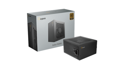 Блок питания Ocypus Delta P650S 650W Non modular, 80+Bronze, КПД 87% Черный,Delta-P650S-BDFBK025X-EU