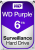 Жесткий диск для видеонаблюдения HDD  6Tb Western Digital Purple SATA 6Gb/s 256Mb 3,5" WD64PURZ