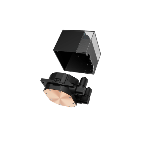 Водяное охлаждение для CPU PCCooler DS360 Display BK TDP 310W 115X/1200/1700/1851/AM4/AM5 Черный