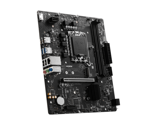 Материнская плата MSI PRO H610M-S DDR4 LGA1700 H610 2xDDR4 2xSATA 1xM.2 1xHDMI mATX