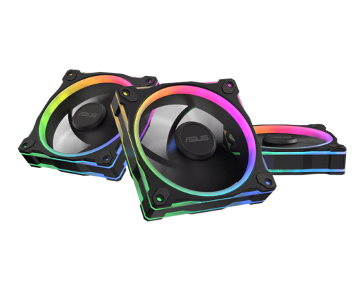 Вентилятор для корпуса ASUS PRIME MR120 FAN ARGB BLACK 3IN1 120x120x28 MR120-1/BK/3 IN 1//
