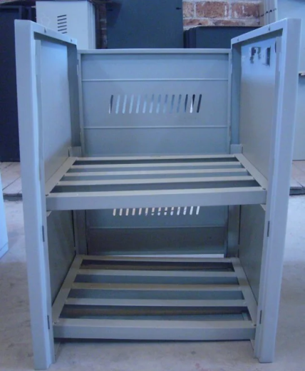 Шкаф для размещения  аккумуляторов ША-6 серый