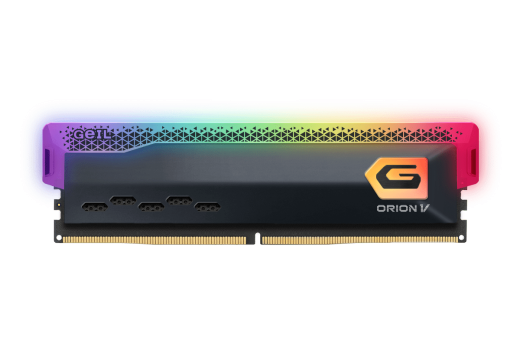 Оперативная память 64GB Kit (2x32GB) GEIL Orion V RGB 5600Mhz DDR5 CL38 GVSG564GB5600C38ADC Grey
