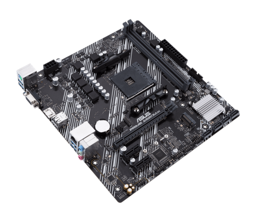 Материнская плата ASUS PRIME A520M-K AMD A520 AM4 2xDDR4 4xSATA3 RAID M.2 D-Sub HDMI mATX