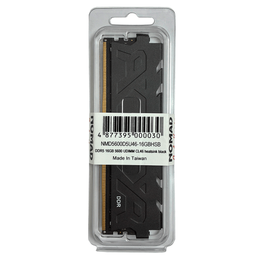 Оперативная память 16GB DDR5 5600MHz NOMAD UDIMM CL46 NMD5600D5U46-16GBHSB Heatsink Black