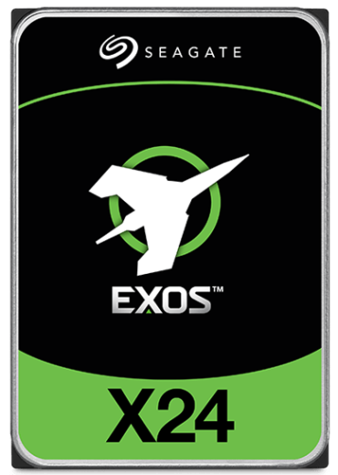 Корпоративный жесткий диск 12Tb Seagate EXOS X24 SATA3 3.5" 512Mb 7200rpm ST12000NM002H