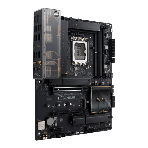 Материнская плата ASUS PROART B760-CREATOR WIFI LGA1700 4xDDR5 4xSATA3 3xM.2 RAID HDMI DP ATX