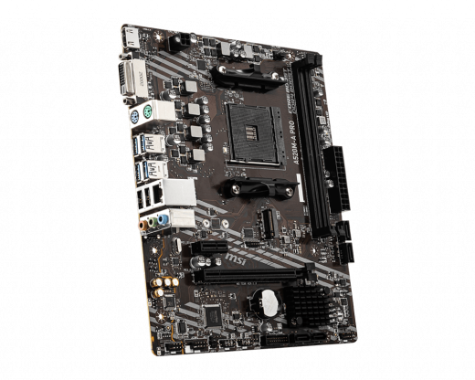 Материнская плата MSI A520M-A PRO AM4 A520 2xDDR4 4xSATA3 RAID 1xM.2 HDMI DVI mATX