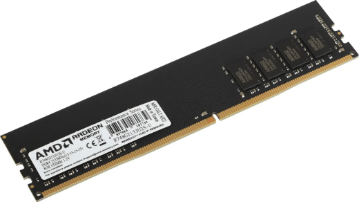 Оперативная память  8GB DDR4 2133MHz AMD Radeon R7 Performance Series R748G2133U2S-U Retail Pack