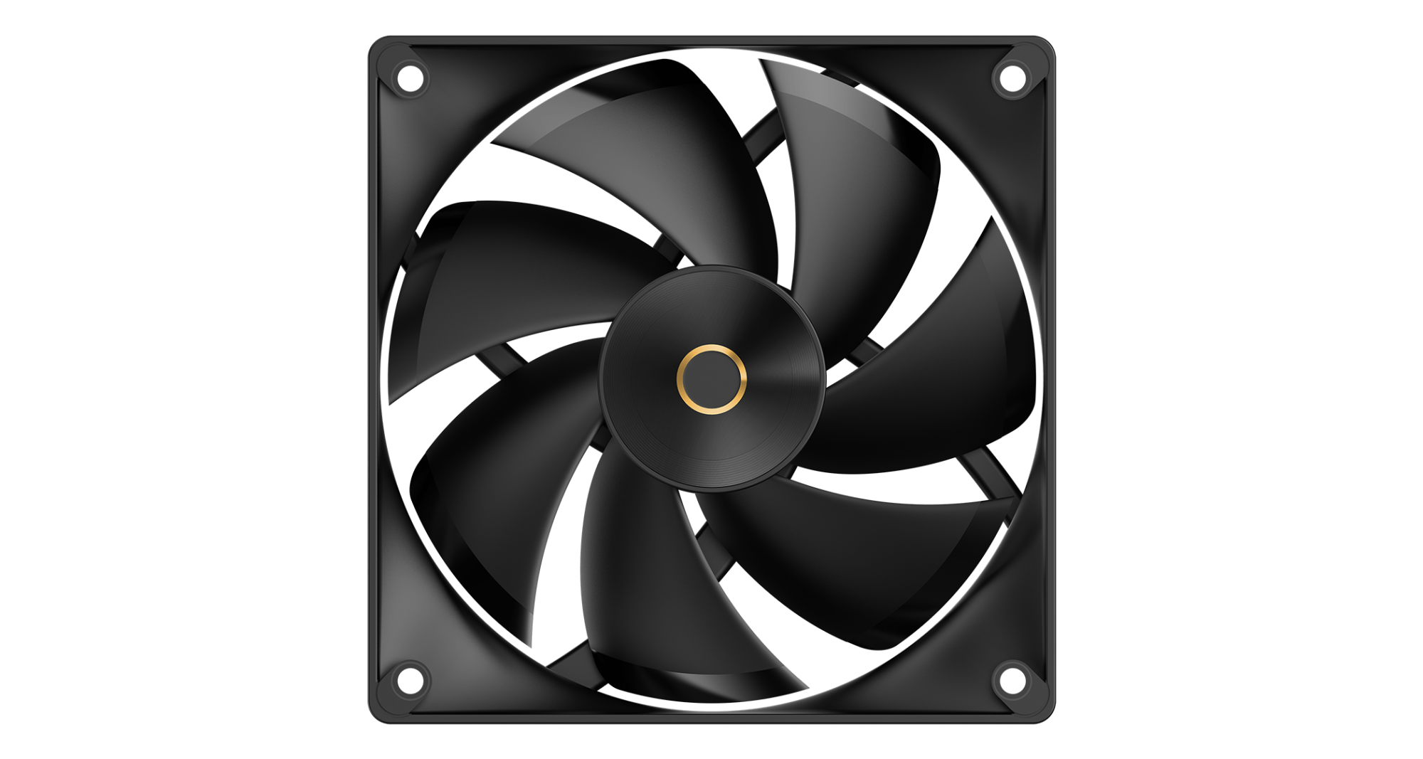 Вентилятор для корпуса Ocypus Delta F12 BK 3-IN-1 3x(120x120x25mm) 500-2000RPM 73CFM Черный