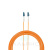 Патчкорд LC/UPC-LC/UPC   2мм MM 62,5/125 OM1 Simplex - 1 м