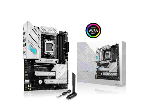 Материнская плата ASUS ROG STRIX B650-A GAMING WIFI AM5 4xDDR5 4xSATA3 Raid 3xM.2 HDMI DP ATX