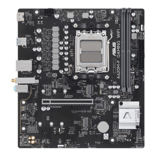 Материнская плата ASUS A620M-F GAMING WIFI AM5 2xDDR5 Non-SATA 2xM.2 HDMI mATX