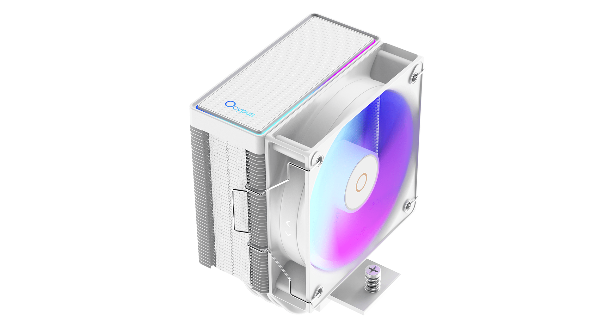 Вентилятор для процессора Ocypus Gamma A40 WH ARGB TDP 200W 1851/1700/1200/115X/AM5/AM4 Белый