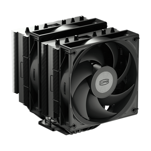 Вентилятор для процессора PCCooler RT620Pro BK TDP 265W 4pin PWM 115X/1200/1700/1851/AM4/AM5 Черный