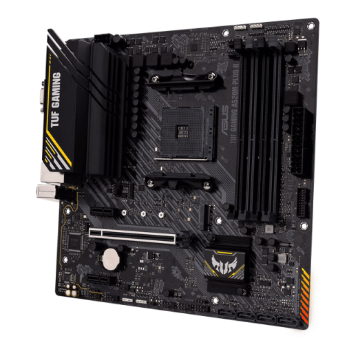 Материнская плата ASUS TUF GAMING A520M-PLUS II AM4 4xDDR4 4xSATA3 RAID M.2 DSub DVI HDMI mATX