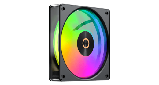 Вентилятор для корпуса Ocypus Gamma F12 Elite BK ARGB REVERSE BLADE 1x(120x120x25mm) Черный