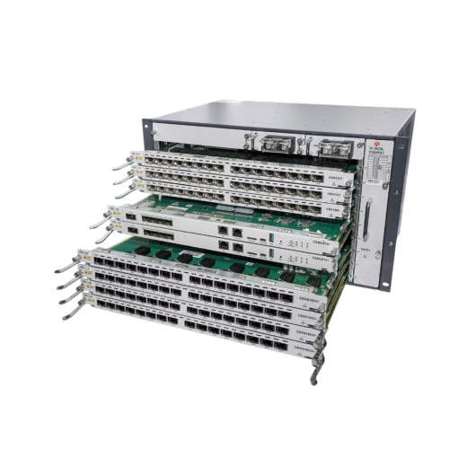 VSOL V5600X7 — Модульный OLT-коммутатор (Шасси 19", 6U, 7 слотов, GPON / XG(S)-PON / Combo PON)
