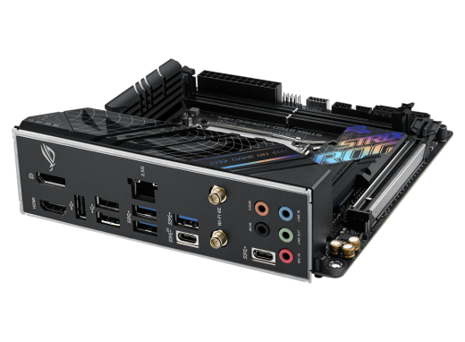 Материнская плата ASUS ROG STRIX B760-I GAMING WIFI LGA1700 2xDDR5 4xSATA3 2xM.2 RAID HDMI DP m-ATX