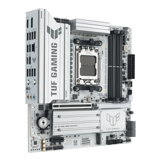 Материнская плата ASUS TUF GAMING B850M-PLUS WIFI7 W AM5 4xDDR5 4xSATA 3xM.2 HDMI DP Type-C mATX