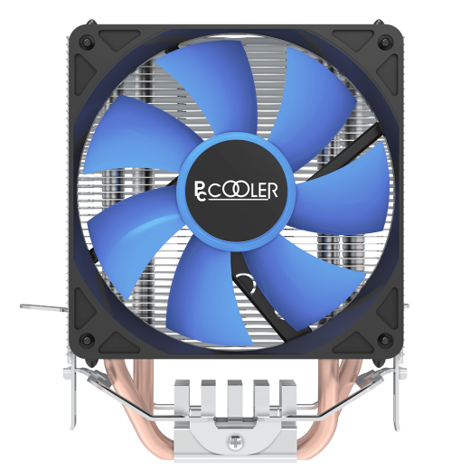 Вентилятор для процессора PCCooler S93 V2 TDP 120W 3-pin 1700/1200/115x/AM5/AM4/AM3 Черный с Синим