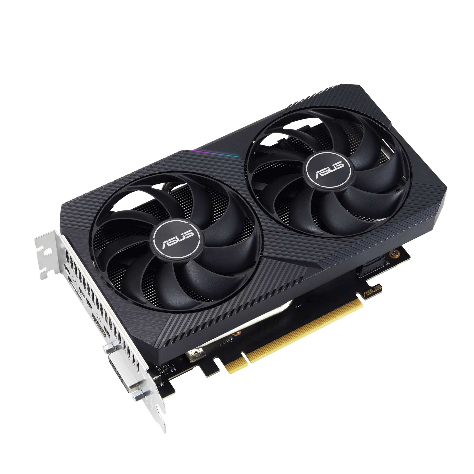 Видеокарта ASUS GeForce RTX 3050 OC GDDR6 8GB 128-bit HDMI 1xDVI 1xHDMI 1xDP DUAL-RTX3050-O8G-V2