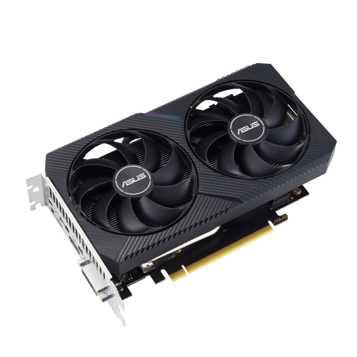 Видеокарта ASUS GeForce RTX 3050 OC GDDR6 8GB 128-bit HDMI 1xDVI 1xHDMI 1xDP DUAL-RTX3050-O8G-V2