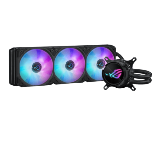 Водяное охлаждение CPU Asus ROG STRIX LC III 360 ARGB 120mm Liquid CPU Cooler, 3 x12cm PWM Fan, ARGB