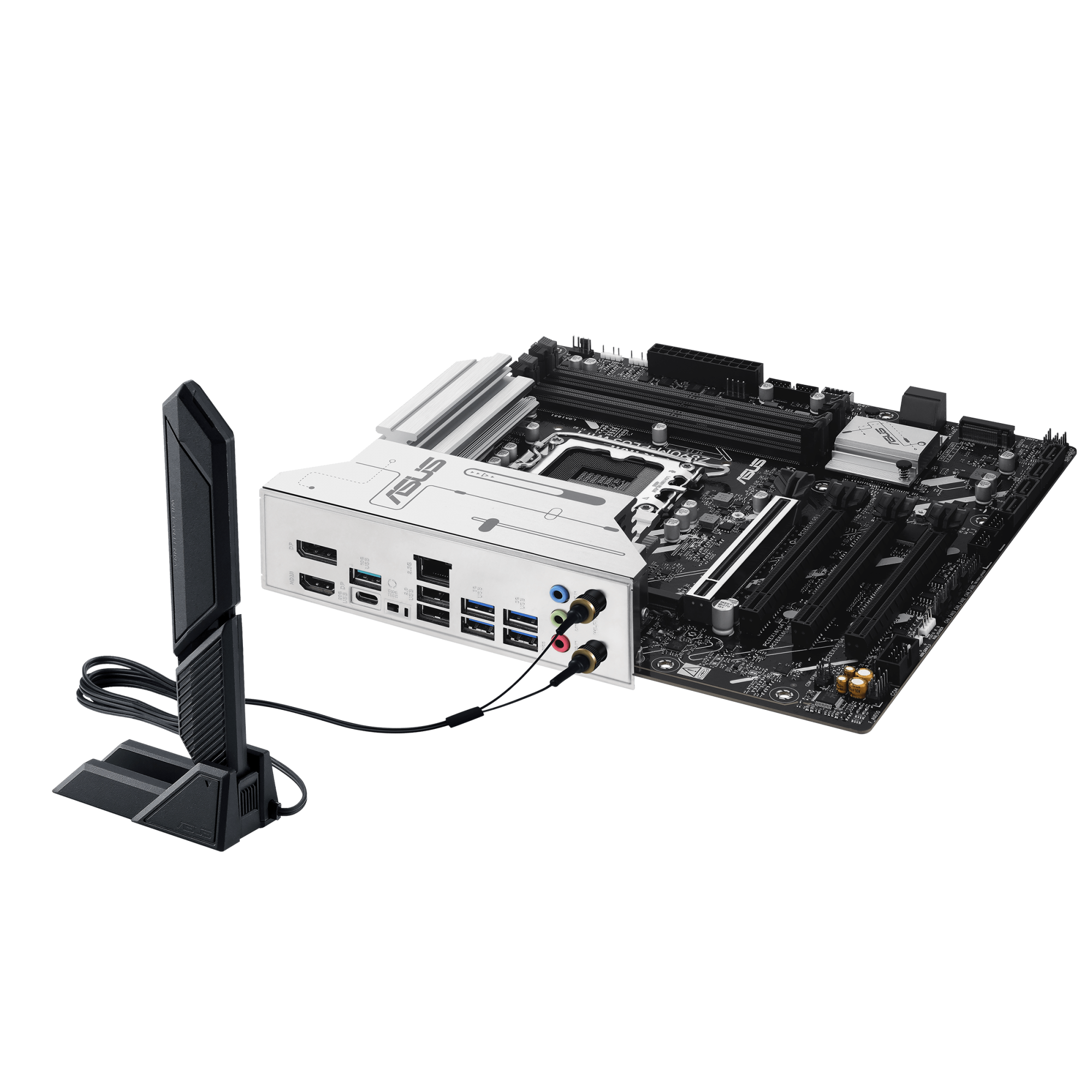 Материнская плата ASUS PRIME Z890M-PLUS WIFI, LGA1851 4xDDR5 6xSATA3 3xM.2 HDMI DP USB-C mATX