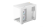 Корпус Ocypus Gamma C54 WH ARGB mATX/ITX 3xUSB Белый Gamma-C54-WHD300XX-GL